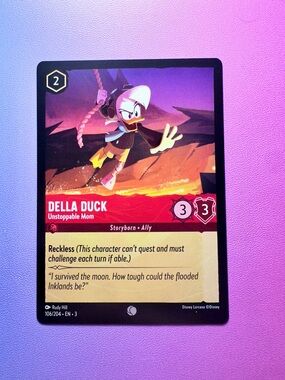 della duck [ducktales] - 106/204 (common) — lorcana: into the inklands